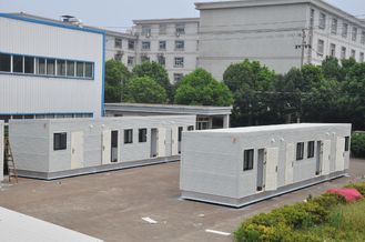 Chine Blanc préfabriqué moderne mobile de maisons de maisons modulaires une Chambre de couche fournisseur