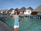 Chine Pavillon romantique imperméable pour la villa mobile, pavillon de Bora Bora Overwater usine