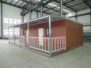 Chine Caravanes résidentielles larges triples, maisons modulaires mobiles de démantèlement facile usine