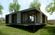 Les Chambres préfabriquées modernes de structure métallique, maison de pavillon de l'Uruguay prévoit fournisseur